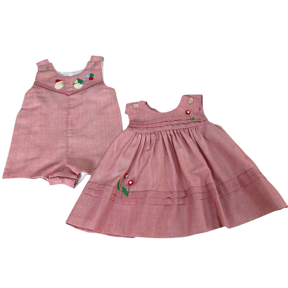 Vintage Jayne Copeland 2-Piece Baby Set | Size 9 Months